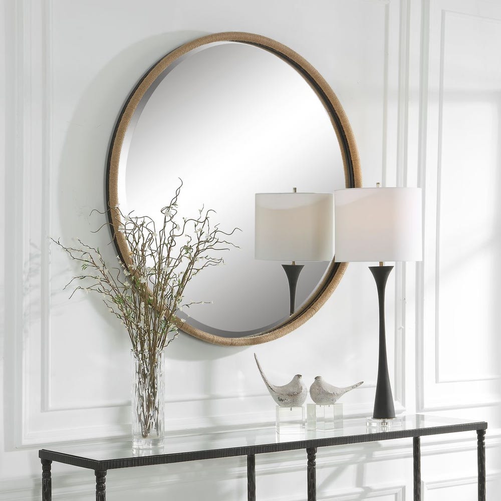 Ranchero Round Mirror