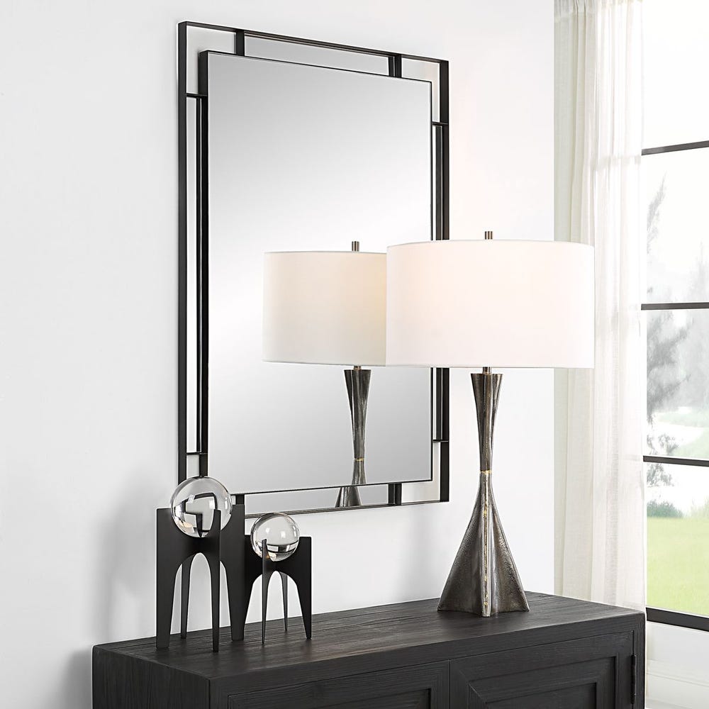 Stellan Mirror Black