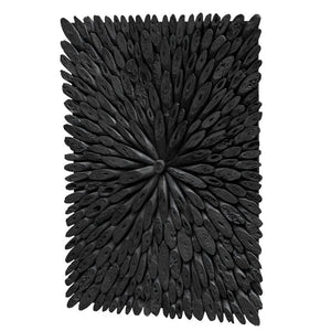 Bahama Wood Wall Decor Black