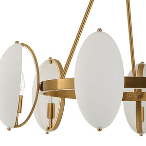 Oviform 6 Lt Chandelier