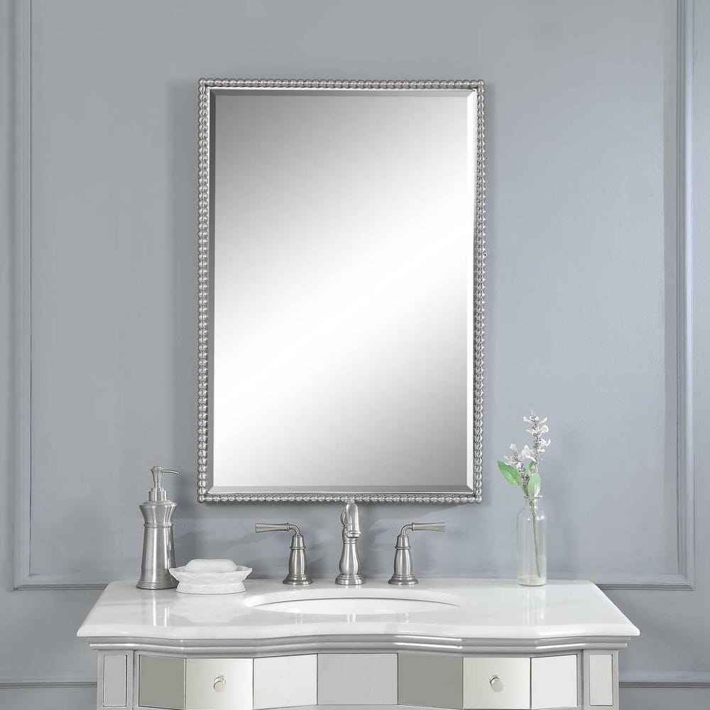 Sherise Vanity Mirror Nickel