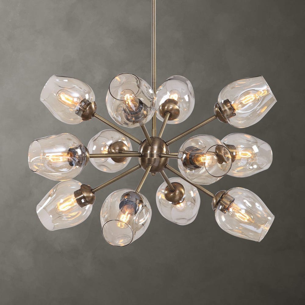 Chet 12 Lt Chandelier