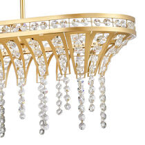 Fantania 36" W 4-Light Linear Chandelier