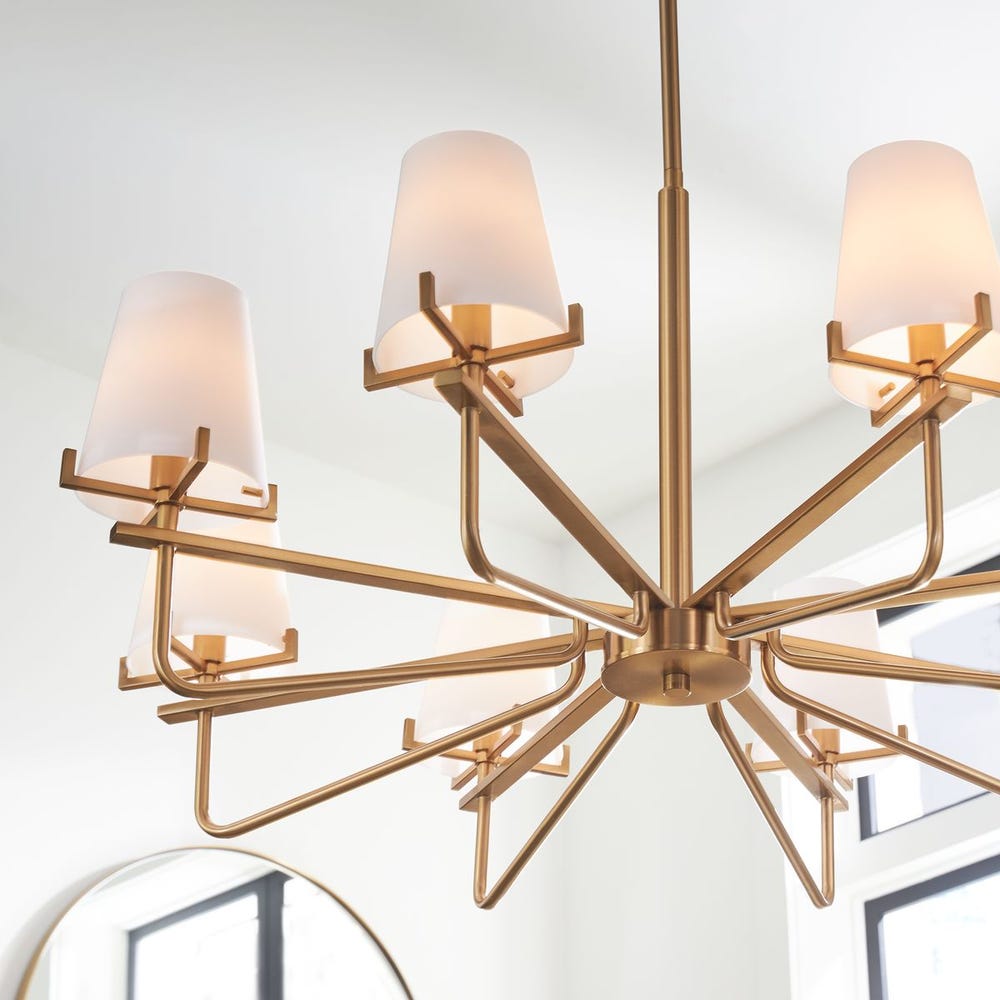 Lassen 8 Lt Chandelier
