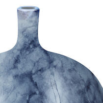 11" Midnight Marble Vase