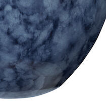 11" Midnight Marble Vase