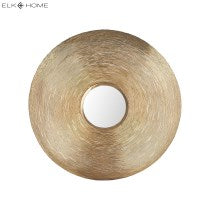 25" Goldgrass Wall Mirror