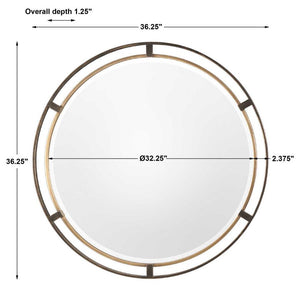 Carrizo Round Mirror