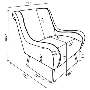 Wheeler Accent Chair