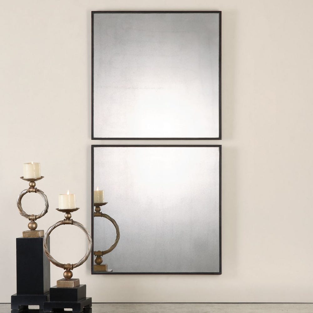 Matty Square Mirrors S/2