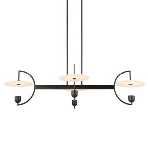 Kyoto 4 Lt Linear LED Chandelier
