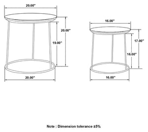 Benito Nesting Table Set