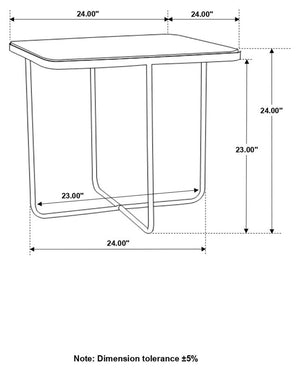 Neon Accent Table