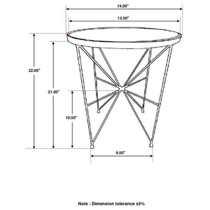 Vix Accent Table