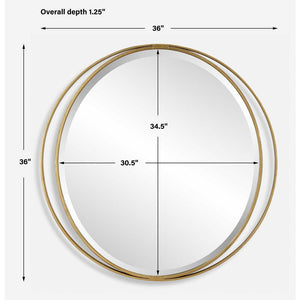Rhodes Round Mirror