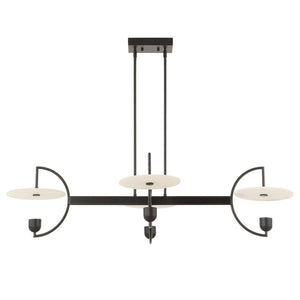 Kyoto 4 Lt Linear LED Chandelier