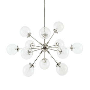 Paige 12-Light Chandelier with Oversized Globe Bulbs