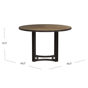 Trucco 48" Round Dining Table