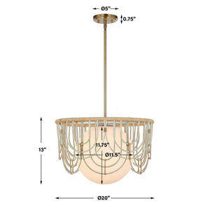 Arches 1 Lt Pendant
