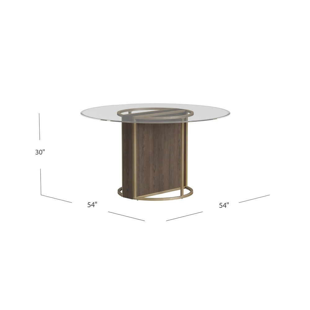 Stefan 54&quot; Round Dining Table