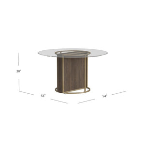 Stefan 54" Round Dining Table