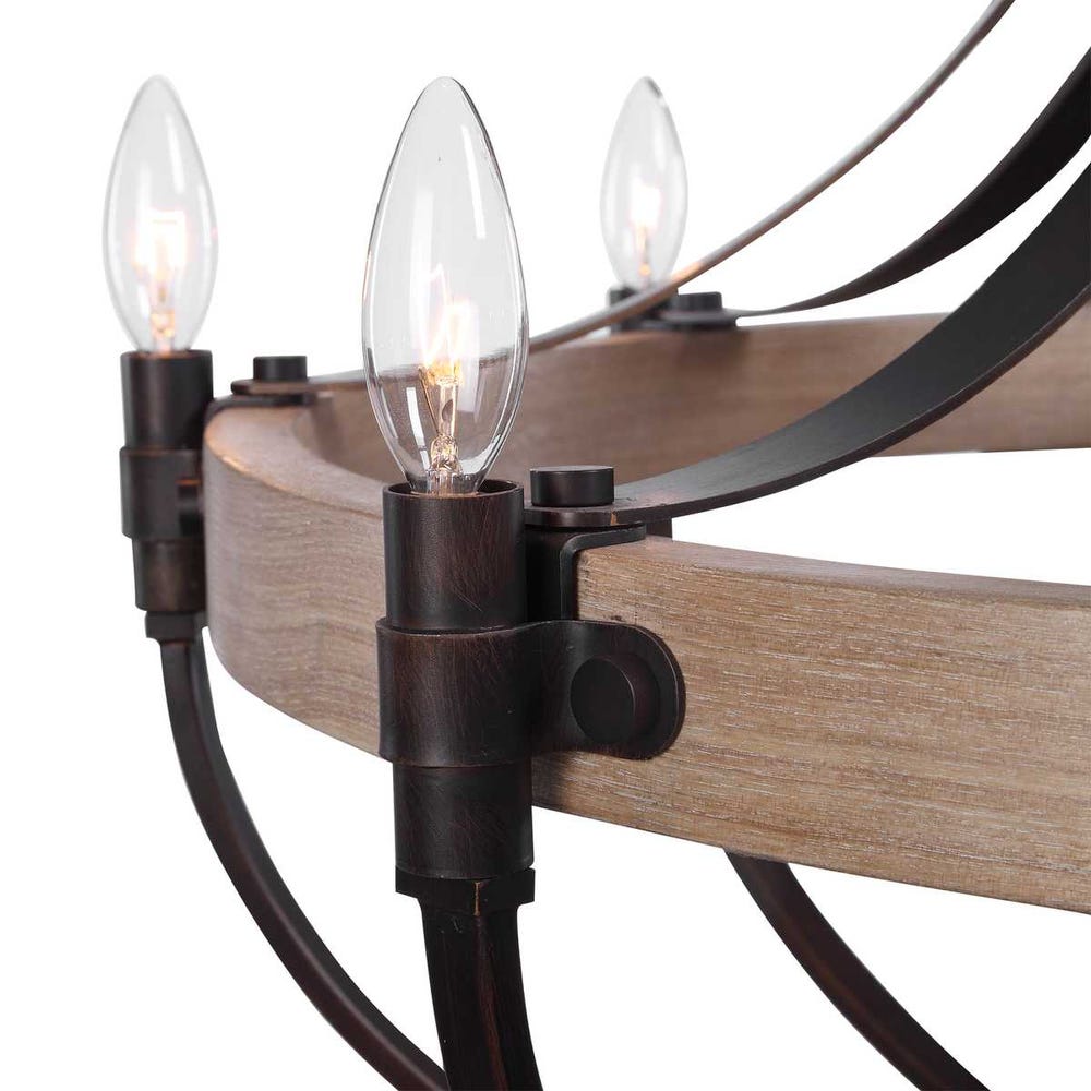 Dubois 8 Lt Chandelier