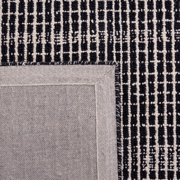 Dazed Black and Ivory Area Rug