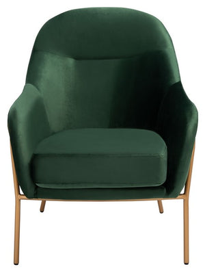 Picasso Velvet Accent Chair