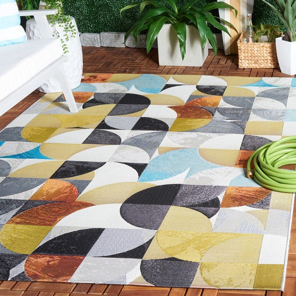 5X7 GEO MULTI AREA RUG