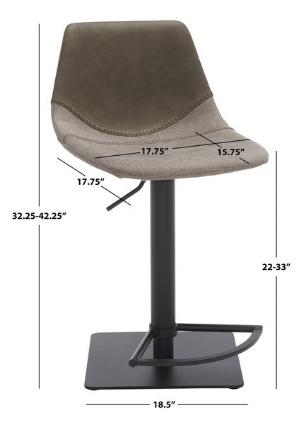 Woodville Adjustable Counter/Bar Stool