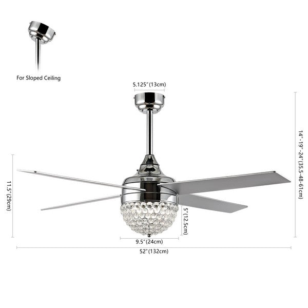 Valley 52&quot; Ceiling Fan with Remote