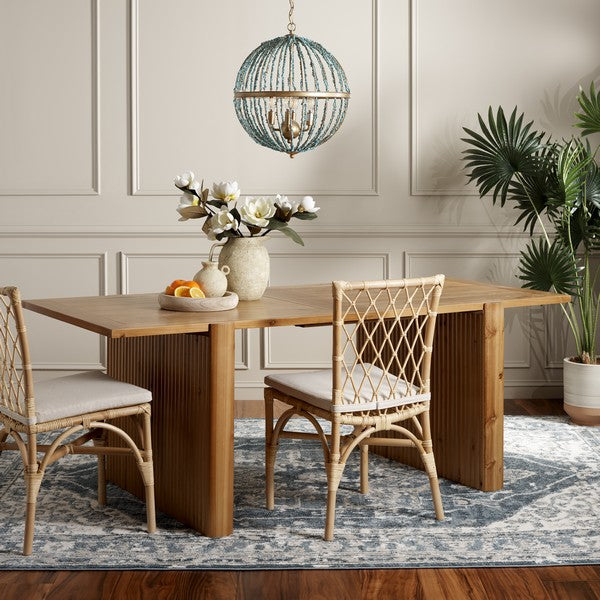 chaiさま専用IDEE MATIN DINING TABLE THINK 30, 6-Piece Solid Wood Dining Table Set, Minimalist