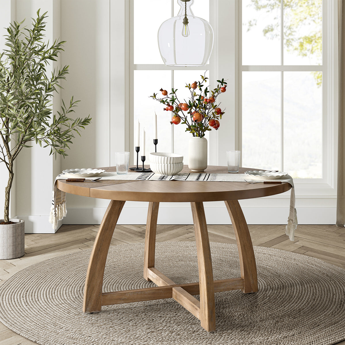 Haltsburg 54&quot; Round Dining Table