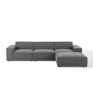Restore 4-Piece Sectional Sofa in Charcoal
