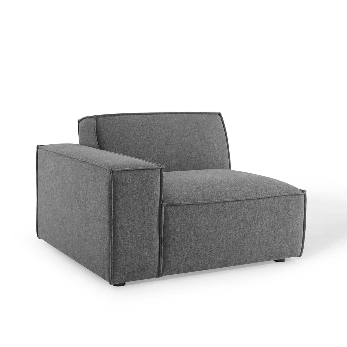 Restore 4-Piece Sectional Sofa in Charcoal