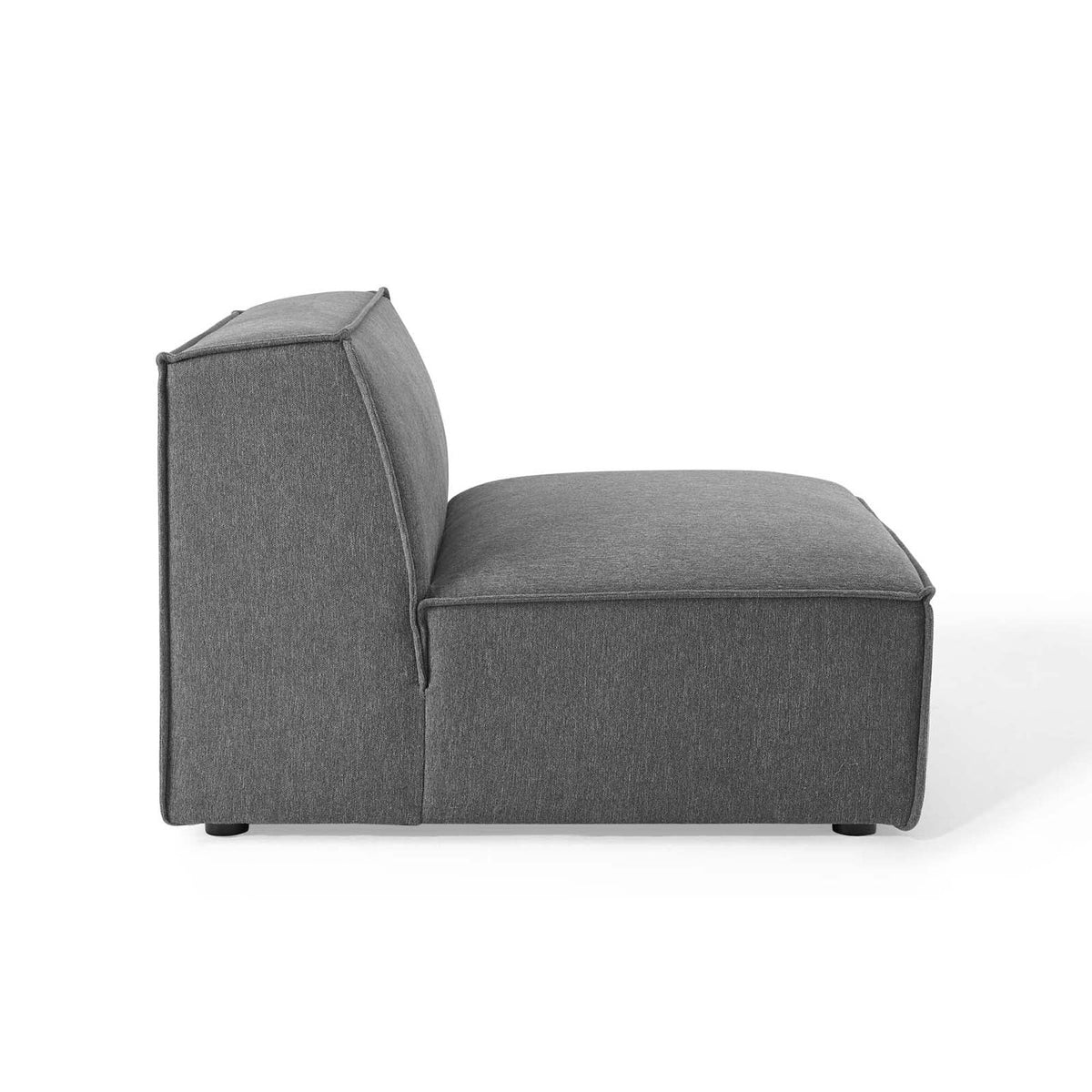 Restore 4-Piece Sectional Sofa in Charcoal