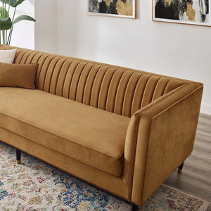 Fleece Velvet Sofa