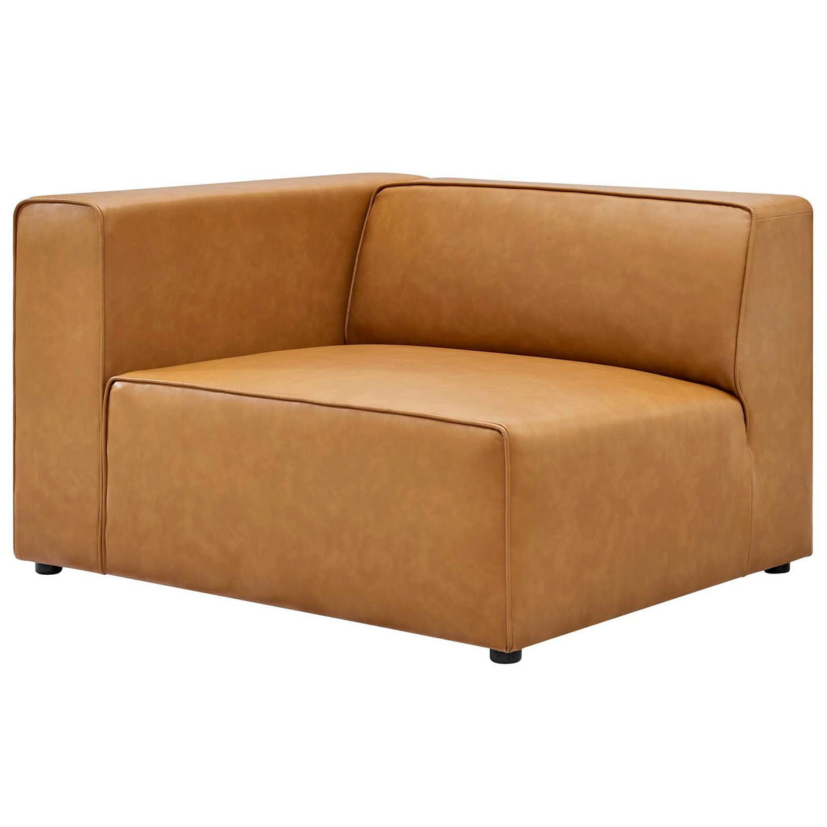 Joplin 3PC Vegan Leather Sofa