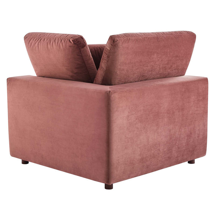 Lax Super Stuffed 3PC Velvet Sofa