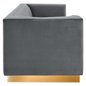 Chapel Velvet Sofa