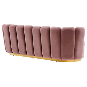 Columbia Channel Tufted Sofa