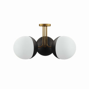 Sands 3-Light Semi-Flush Mount Ceiling Light