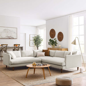 Mix Down-filled 3-PC Sectional