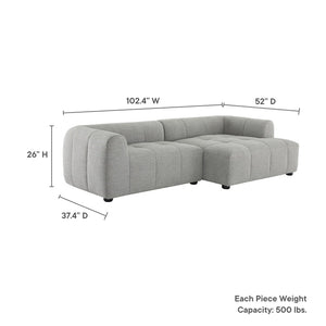 Edge LAF Modular Sofa Chaise