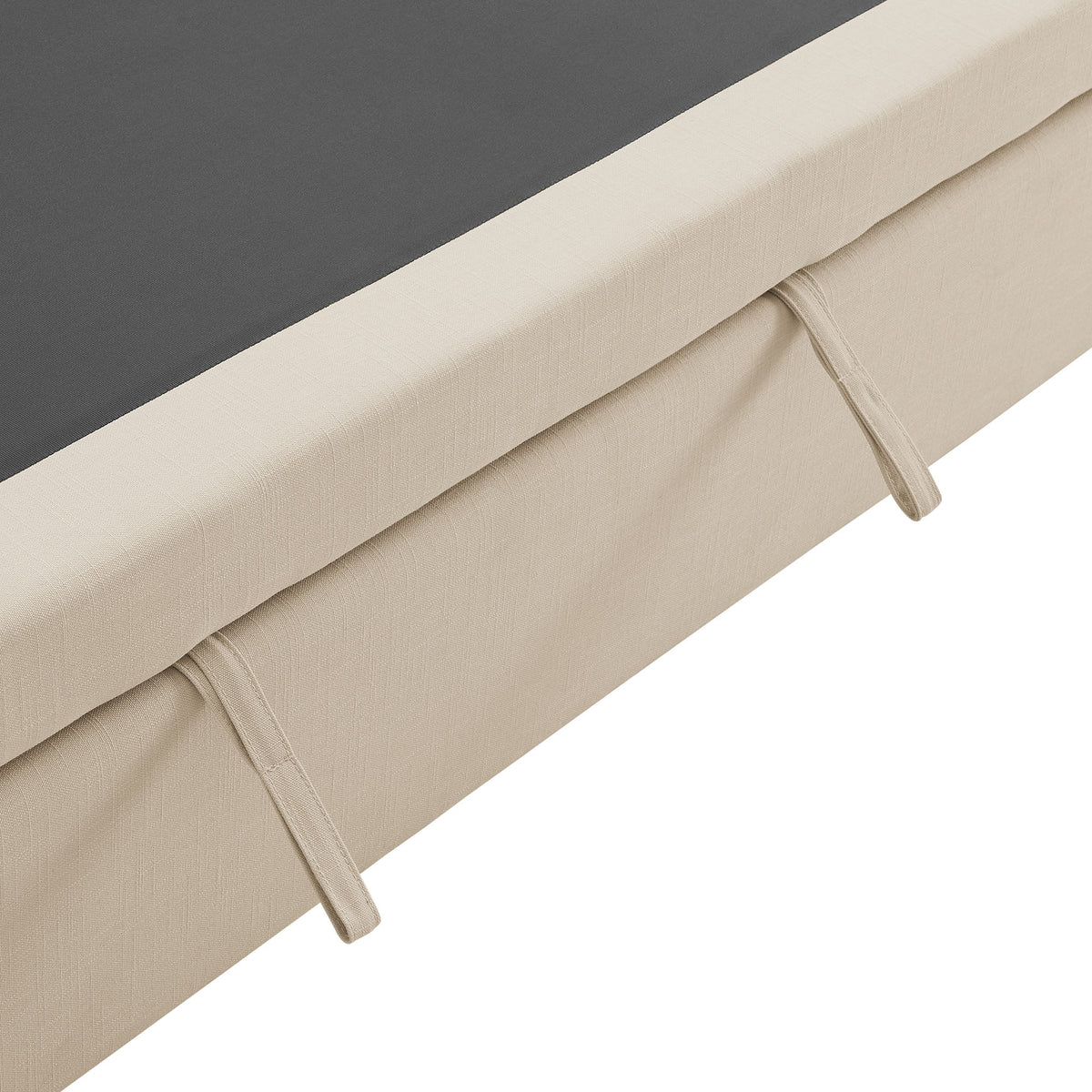 Commix Down Filled Overstuffed Sleeper Sofa in Light Beige