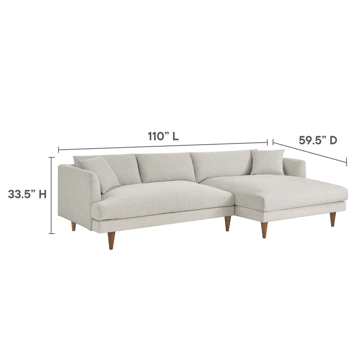 Mix Down-filled RAF Sectional