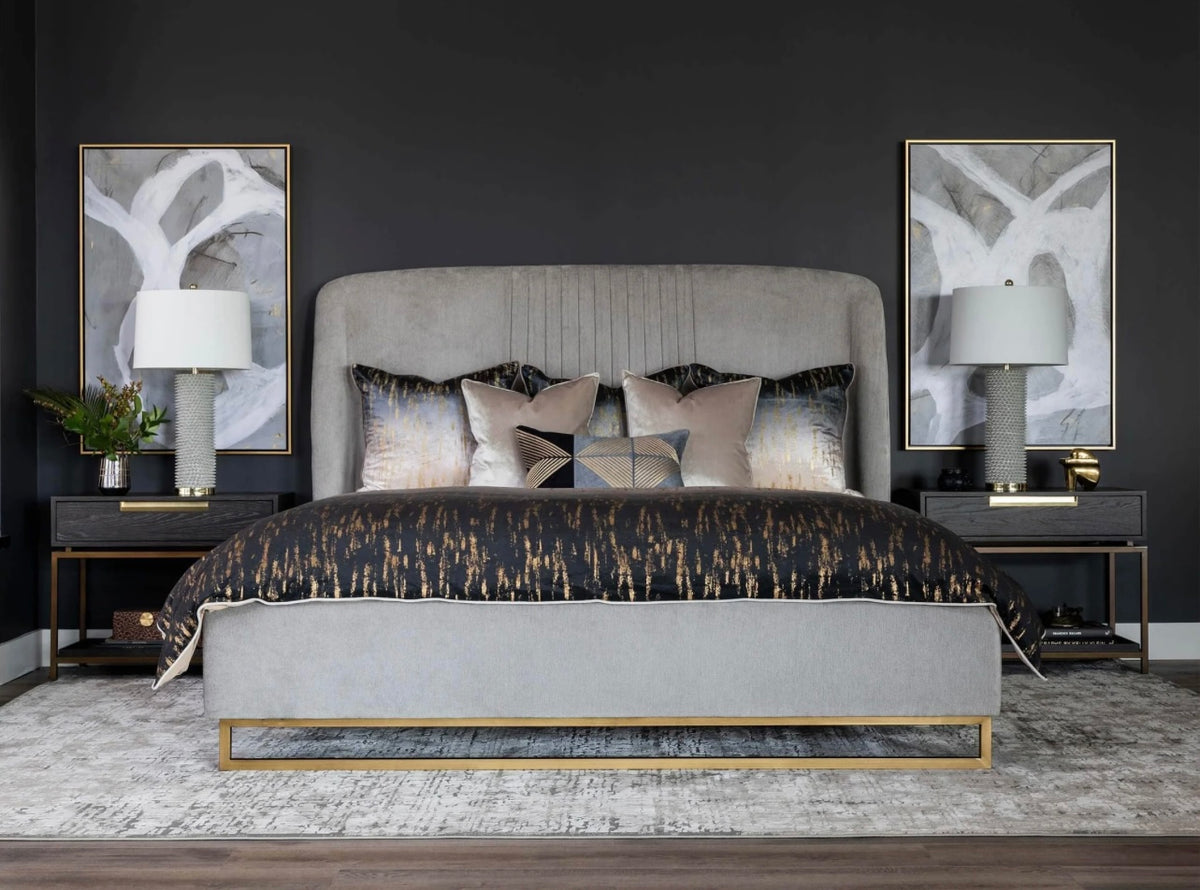 Coffee and Milk II 40X60 With Gold Floater