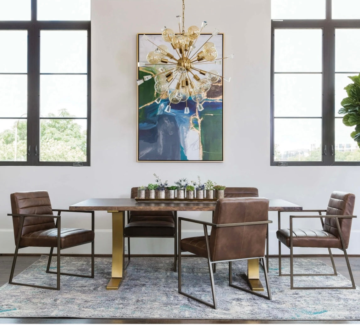 Bloquer III Framed W/ Gold Floater 40x60