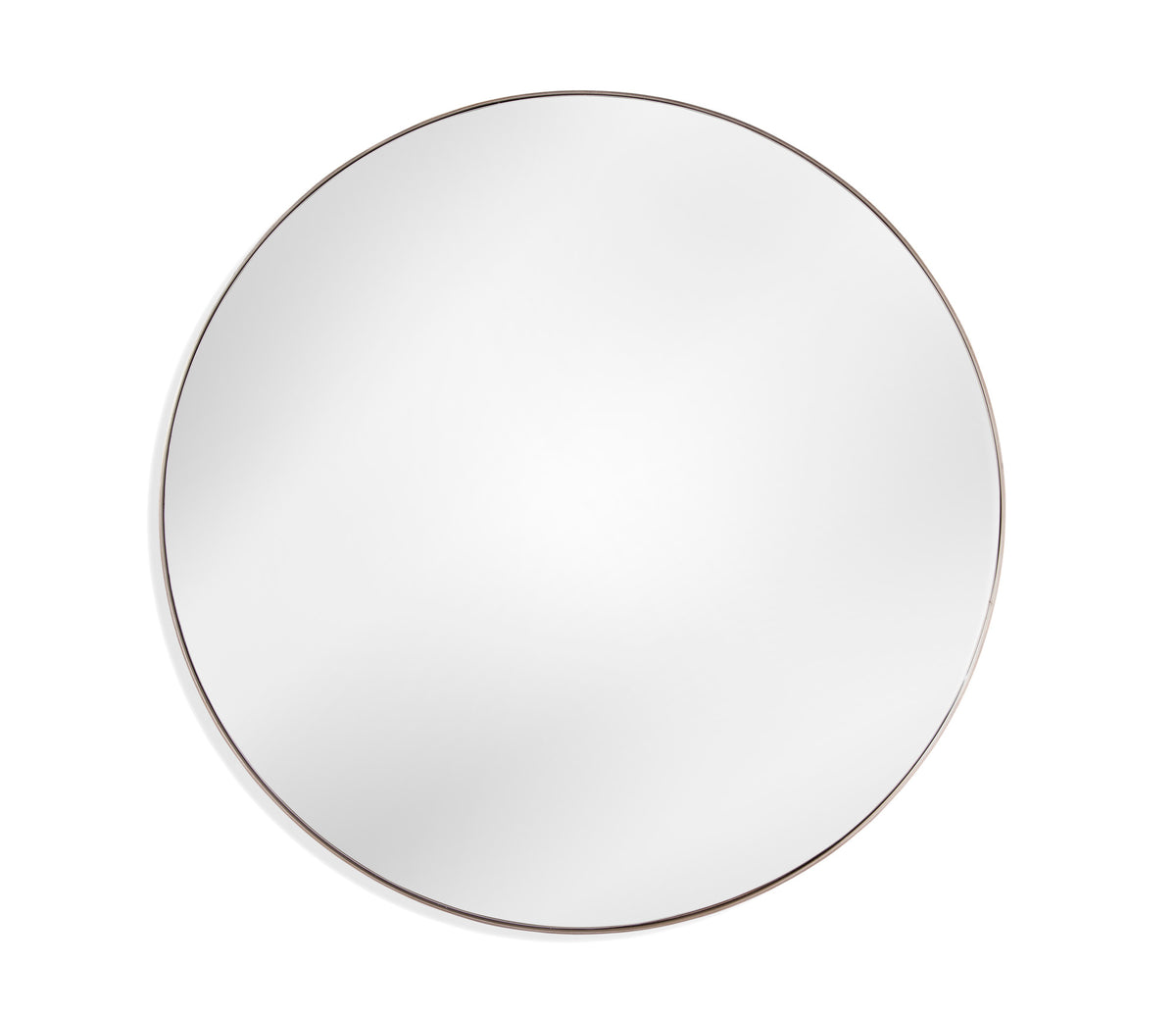 Eltham 60" Silver Round Wall Mirror