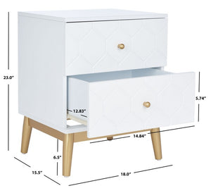 Barry 2-Drawer Nightstand